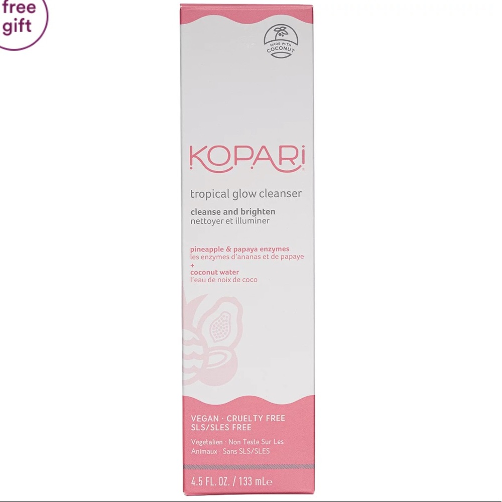 KOPARI Tropical Glow Cleanser 4.5oz. CLEAN BEAUTY Sealed NIB $28